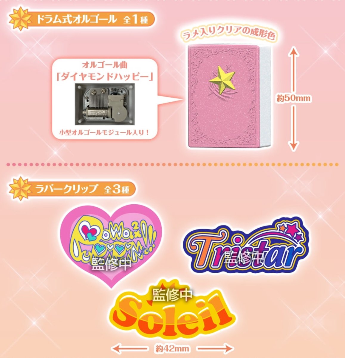 アイカツ！ グッズコレクション3】 2月予定・400円ガチャガチャ。