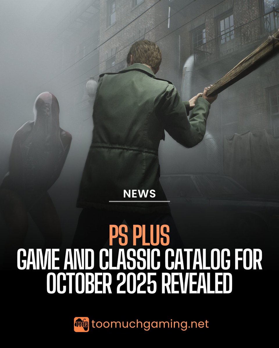 TooMuchGaming's tweet photo. PS Plus Games and Classic Catalog update for October 2025 revealed: 
https://t.co/dAEs4AK9ie https://t.co/xKyBXH8q2Y