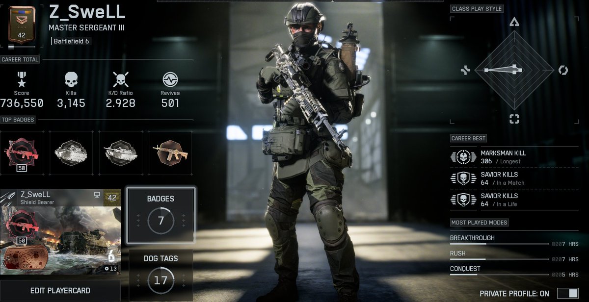 I really, really like Battlefield 6. #Battlefield6