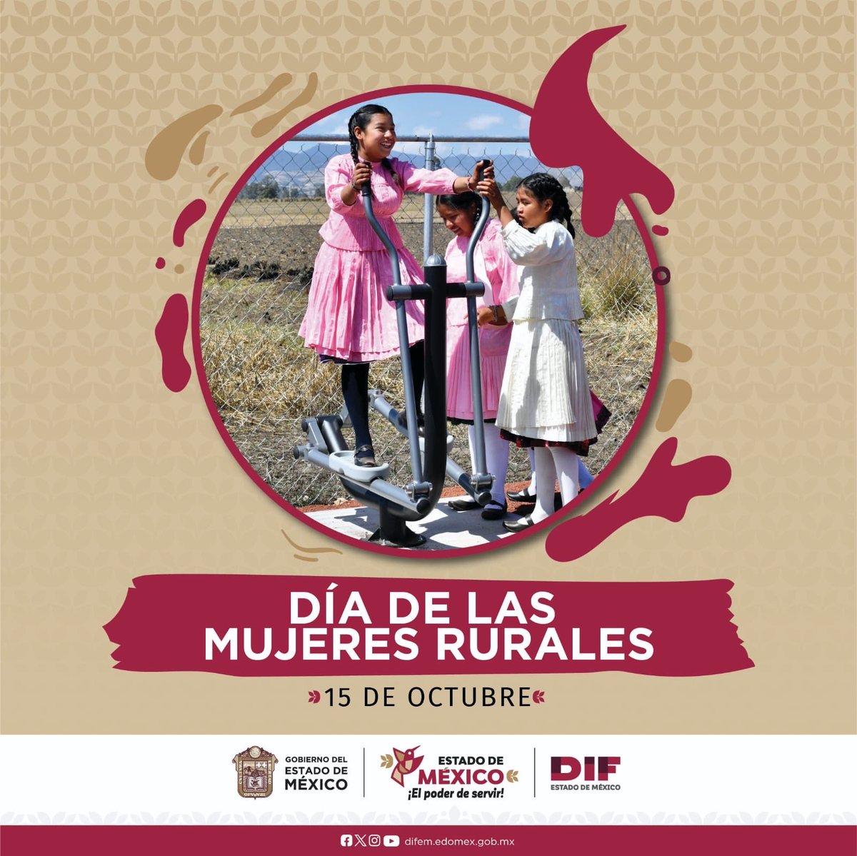 Reconocemos la fuerza y dedicación de las mujeres rurales, cuyo trabajo y amor son el corazón de nuestras tradiciones. 👩🏻🫶🏼 #ElPodeDeServir