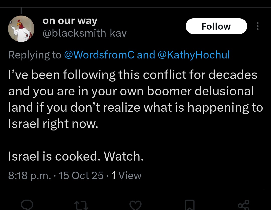 WordsfromCanada (@wordsfromc) on Twitter photo Hey <a href="/blacksmith_kav/">on our way</a> If you've been following it for decades, then you will know that you're saying the exact same shit they were saying during the first and second intifada in the late '90s early 2000s. You know what changed? Even more countries support Israel now.. enjoy Hey <a href="/blacksmith_kav/">on our way</a> If you've been following it for decades, then you will know that you're saying the exact same shit they were saying during the first and second intifada in the late '90s early 2000s. You know what changed? Even more countries support Israel now.. enjoy