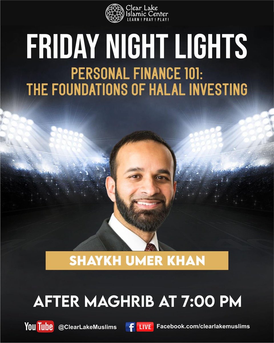umer_khan's tweet image. If you are in Houston, see you at Clear Lake Islamic Center (@clic_updates) on Friday inshā'Allāh!
