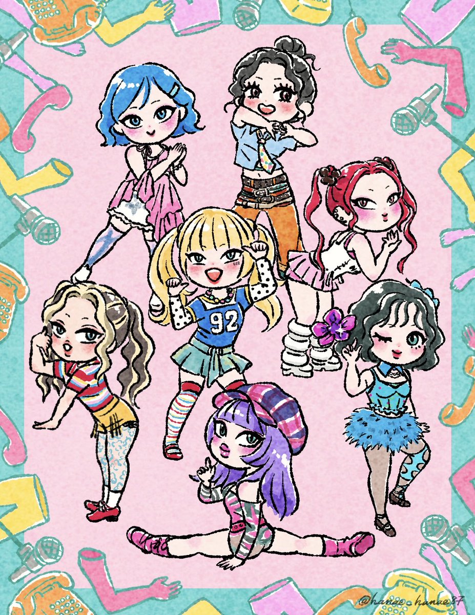 ✨可愛くて眩しくて涙が出る…✨

#MyBody
#HANA_FANART #HANA