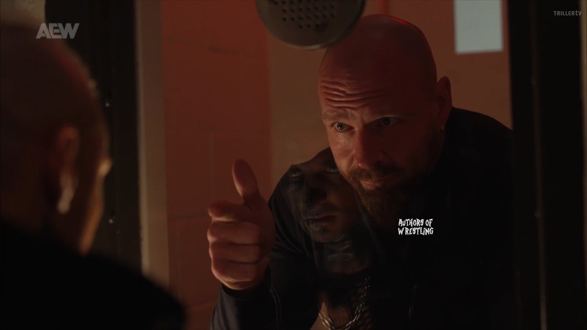 "You will never quit. I'm certainly not going to quit. So what are we gonna do man? I am out of ideas. How is this going to end?"

#AEWDynamite