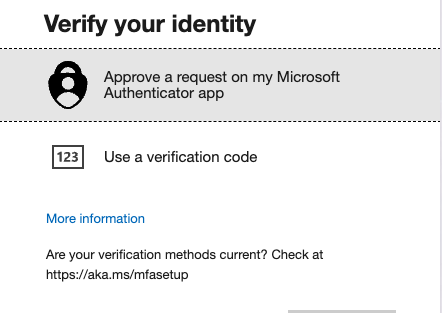 OtsileKole's tweet photo. @AzureSupport, I am unable to log in to the Azure portal because I don't have the required information below, or rather, I didn't configure it. Please assist? https://t.co/px3b3kG0NK