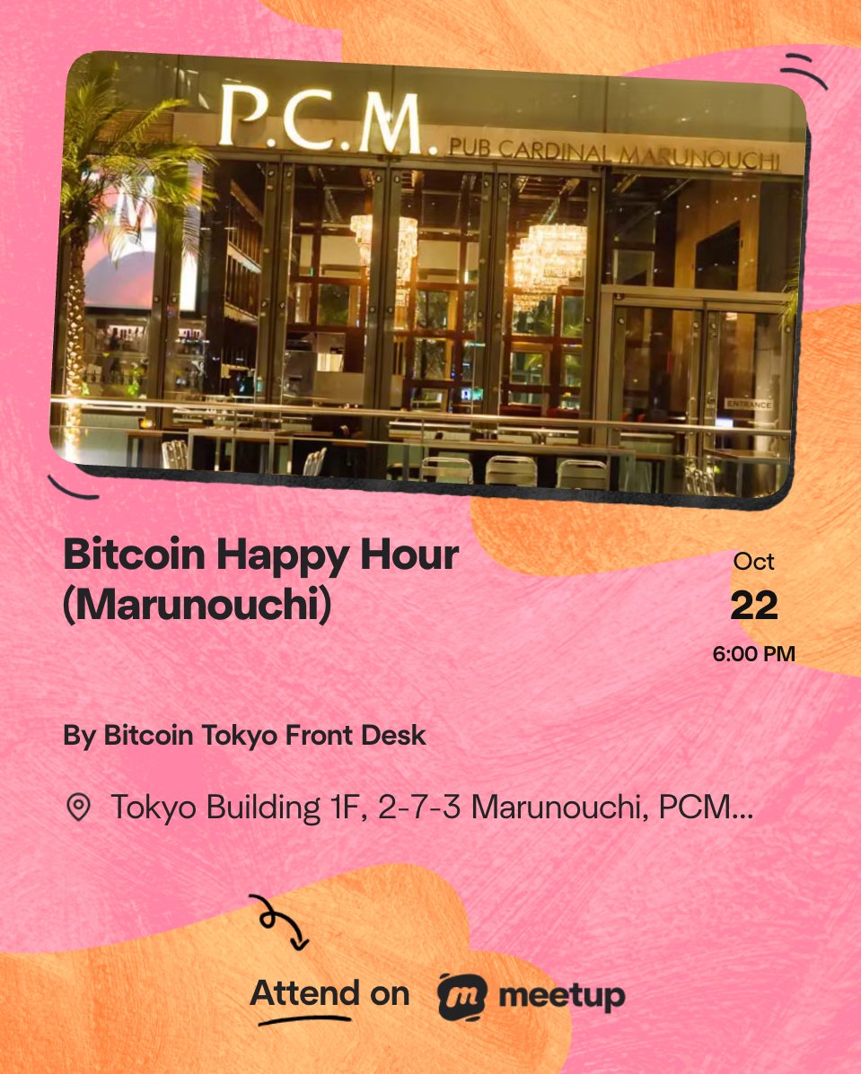 Bitcoin Tokyo Front Desk tweet media