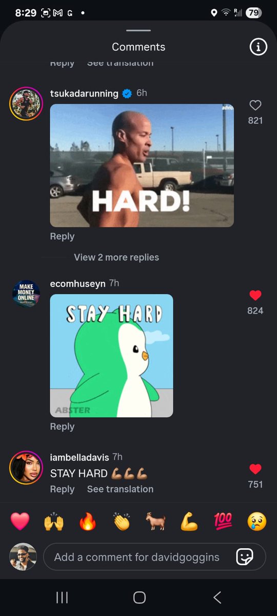 tedrunsonalgo's tweet image. I was watching a David Goggins video on IG and came across this → 🐧✳️ in the comments
The @pudgypenguins and @AbstractChain teams are putting on a masterclass in marketing 👏