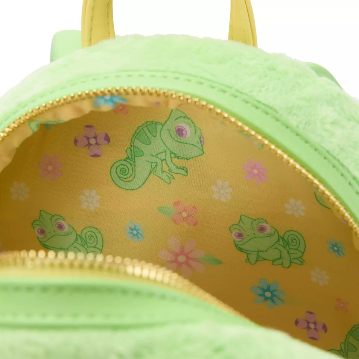 🎒🦎 パスカル Loungefly ミニバックパック – 『塔の上のラプンツェル