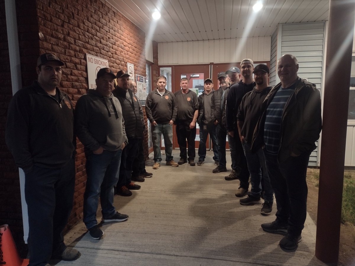 Botwood Fire visited the Hugh Twomey Health Centre this evening for a  review of emergency response procedures