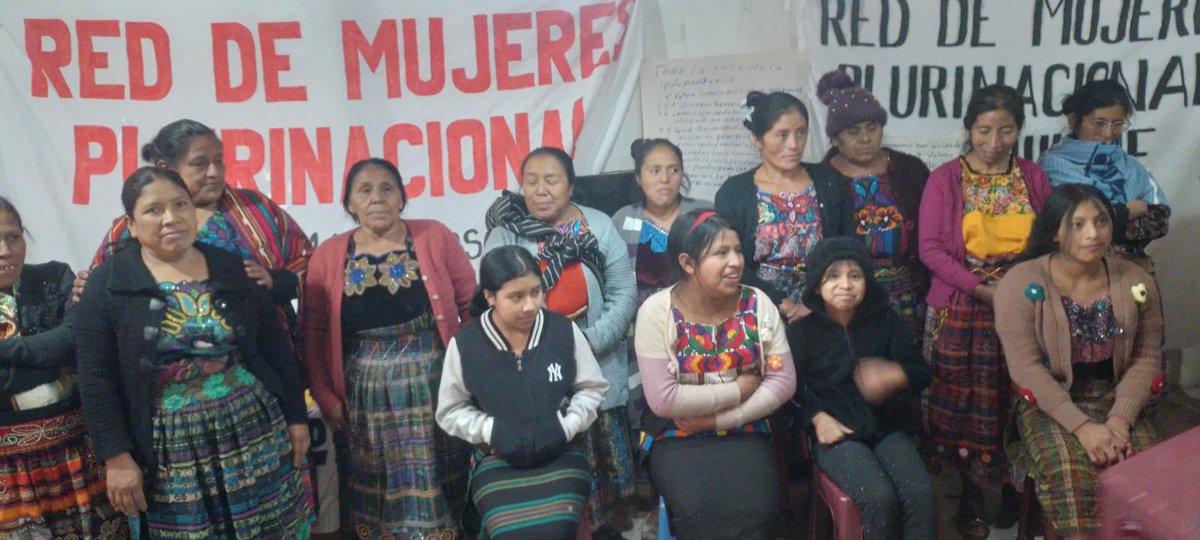 Formación política de mujeres en patzitze quiche