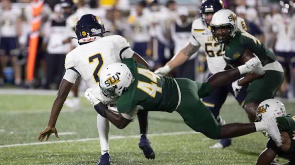 Colton Shaw (@_coltonshaw0) on Twitter photo After a great conversation with @T_Rinaldil I am grateful to receive my first Division 1 offer from Southeastern Louisiana University <a href="/CoachJesse18/">Jesse Chinchar</a> <a href="/CoachJohnsonSPC/">Kyler Johnson</a>
<a href="/CoachCharlie44C/">Coach Charlie Charles</a> <a href="/CoachJuiceHQ/">Coach Juice</a>
<a href="/SPCBaronsFB/">SPC Baron Football</a> After a great conversation with @T_Rinaldil I am grateful to receive my first Division 1 offer from Southeastern Louisiana University <a href="/CoachJesse18/">Jesse Chinchar</a> <a href="/CoachJohnsonSPC/">Kyler Johnson</a>
<a href="/CoachCharlie44C/">Coach Charlie Charles</a> <a href="/CoachJuiceHQ/">Coach Juice</a>
<a href="/SPCBaronsFB/">SPC Baron Football</a>