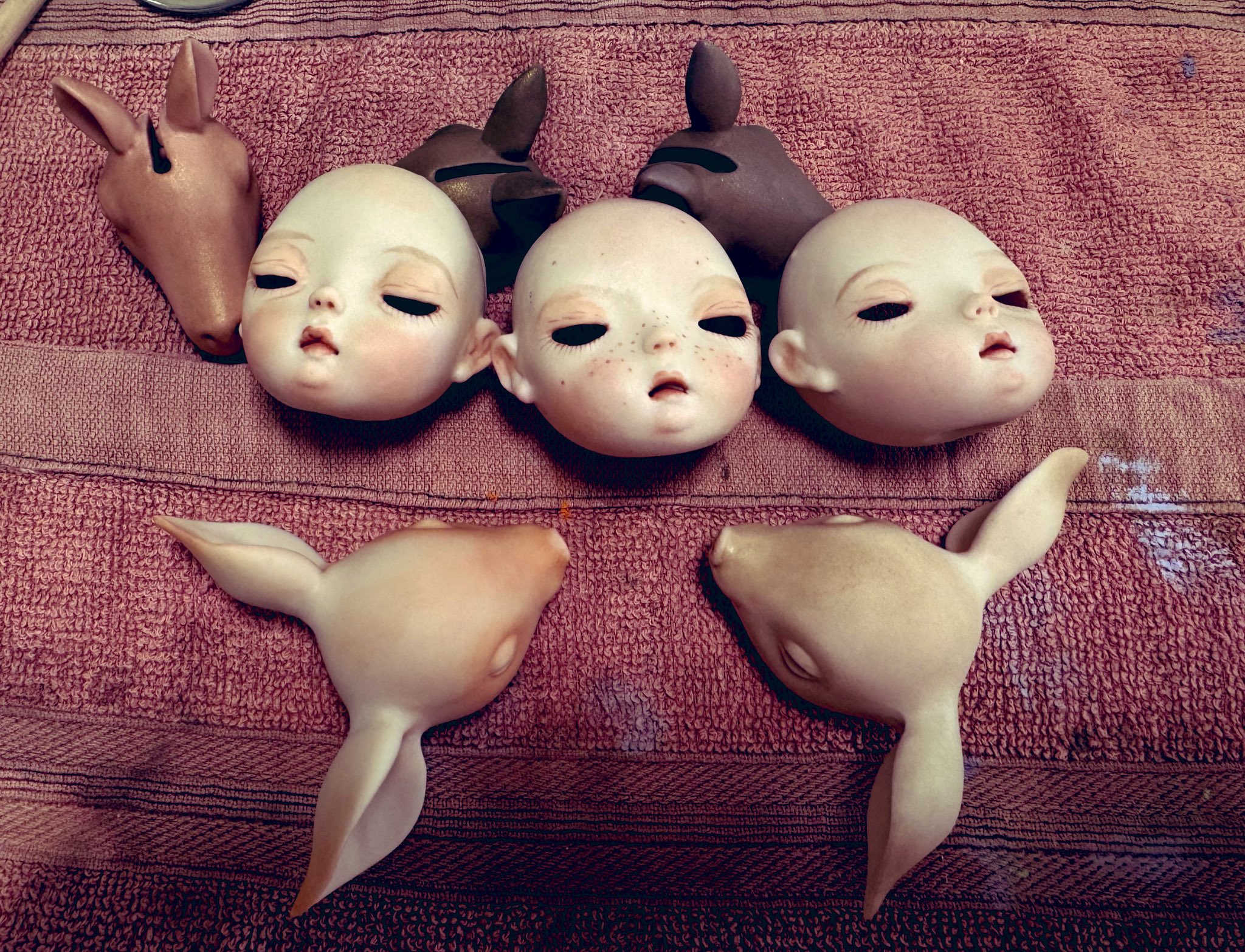 人形作家　てらおなみ様　小さい子　アンティークドール　球体関節　ルイーズ てらお なみ🏳️‍🌈 (@terao73) / X