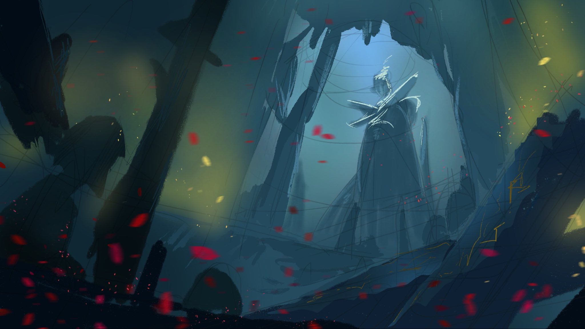 あかもく先生 『心揺れる夢を見た』複製原画 イラストシートのみ 青春ブタ野郎はスクールメモリーの夢を見ない -青ブタ展- 複製原画