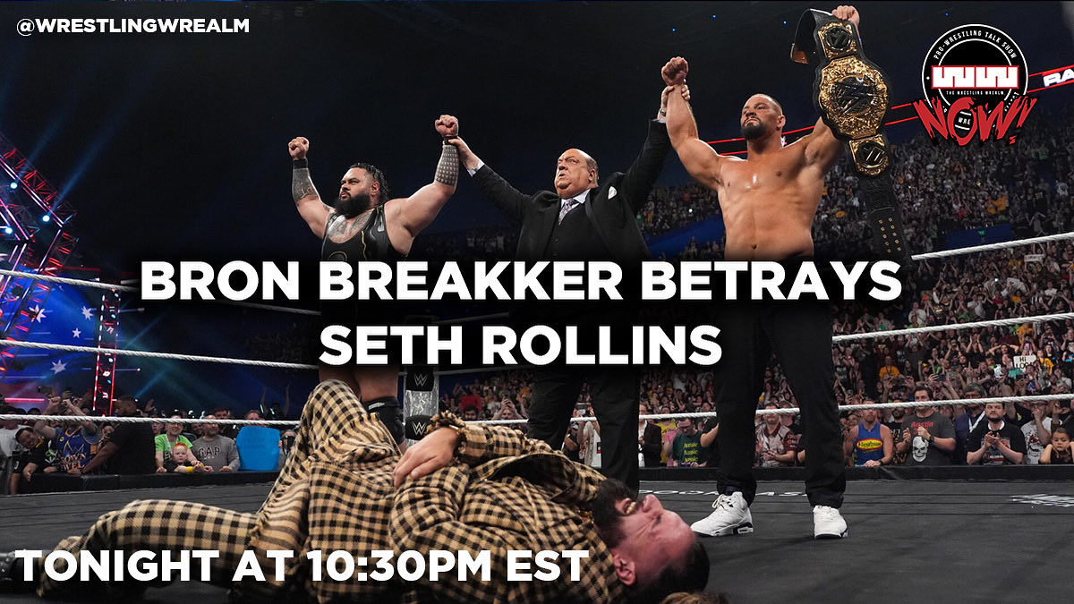 🚨BREAKING🚨 

BRON BREAKKER HAS HAD ENOUGH!!! FIND OUT WHY TONIGHT! ALSO WE DISCUSS TNA BOUND FOR GLORY, HARDYS VS TEAD 3D, KONOSUKE TAKESHITA WINS THE IWGP CHAMPIONSHIP, CROWN JEWEL AND MORE!!! JOIN US LIVE AT 10:30OM ET

CLICK HEEEERRREEE 🔗
bit.ly/4o41ZC4