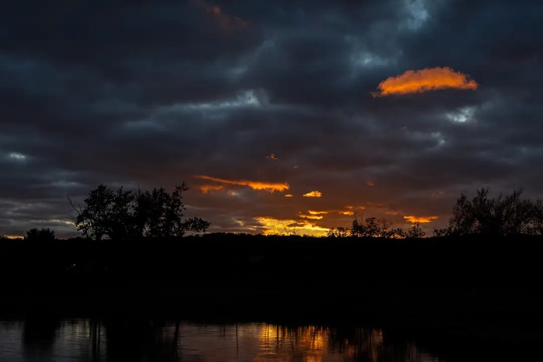 Tonight's sunset. #sunset