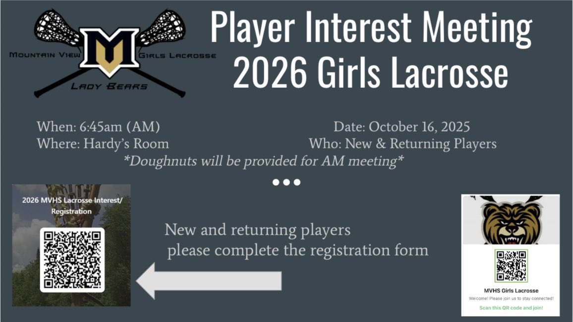 MVHS Lady Bears Lacrosse tweet media