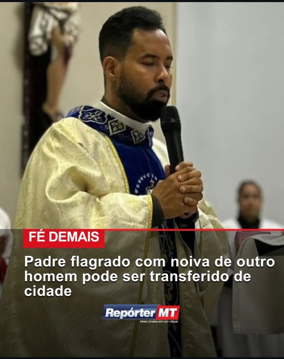 O padre garanhão pode ir pra sua cidade 😂😂😂😂 
Vigia aí cuida cuida hein 😂😂😂😂