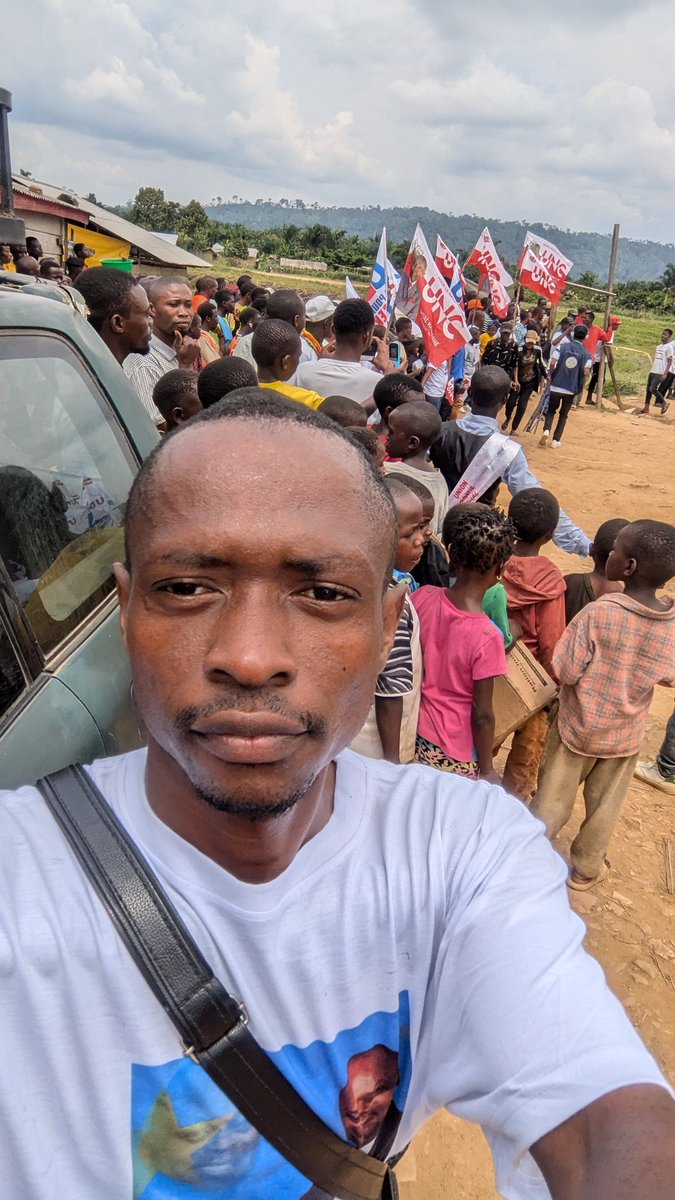 L'arrivée de l'honorable Michel moto dans le territoire de walikale