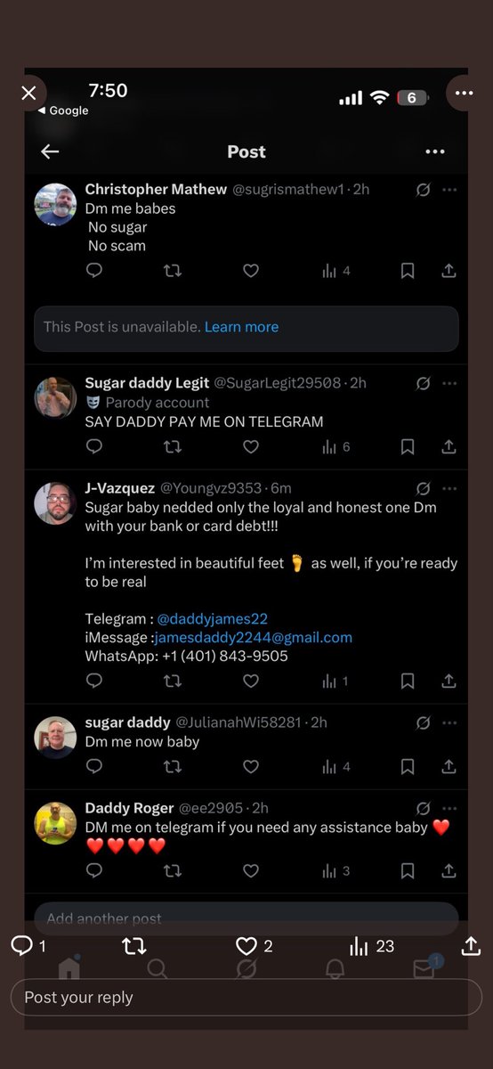 GoddessTara10's tweet image. @Youngvz9353 is added to the “Wall of Scammers”. Bro literally messaged me to be a sugar baby and to send me my card info. But then replies, on my post for ME to stop begging for money 🤣 Bro ain’t got hoes, no money, and no replies. #stopscamming #fakesugardaddy