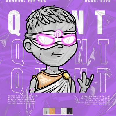 Quintzor's tweet image. Thank you to @KiritoDotSol the homie creating these gems for our @PytheniansNFT and @PythNetwork family. Much love to you and congrats on becoming an Astrophane this week!!!! PYTHHHH PURPLE MACHINE!