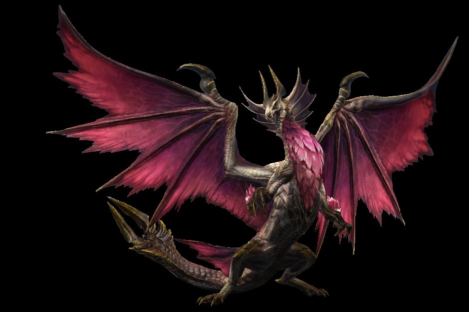 Official render for Malzeno from Monster Hunter Now