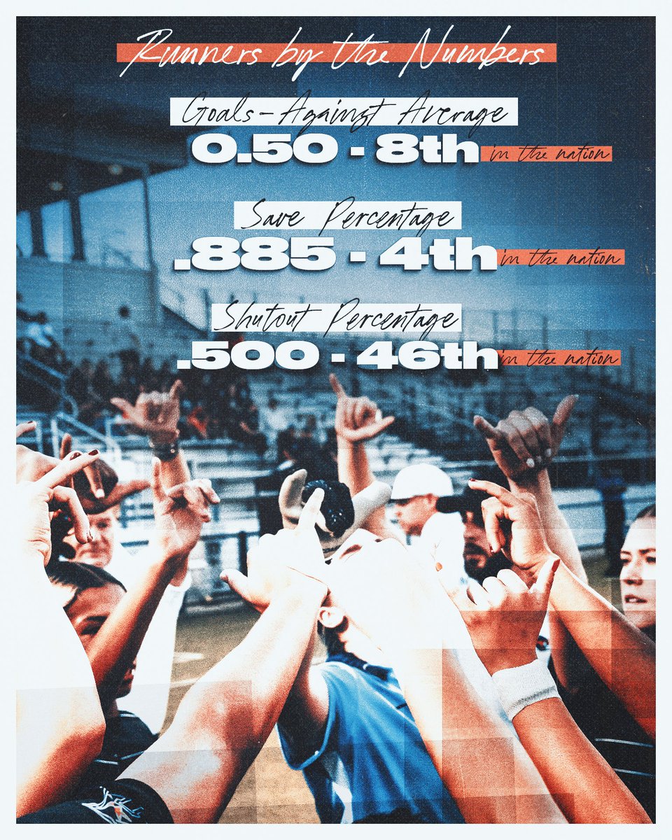 Nationally Elite Defensive Numbers 👀

Roadrunners remain in the top 8⃣ in <a href="/NCAASoccer/">NCAA Soccer</a> in both core defensive stats!

#BirdsUp🤙 | #UTSADNA | #LetsGo210 | #OLM