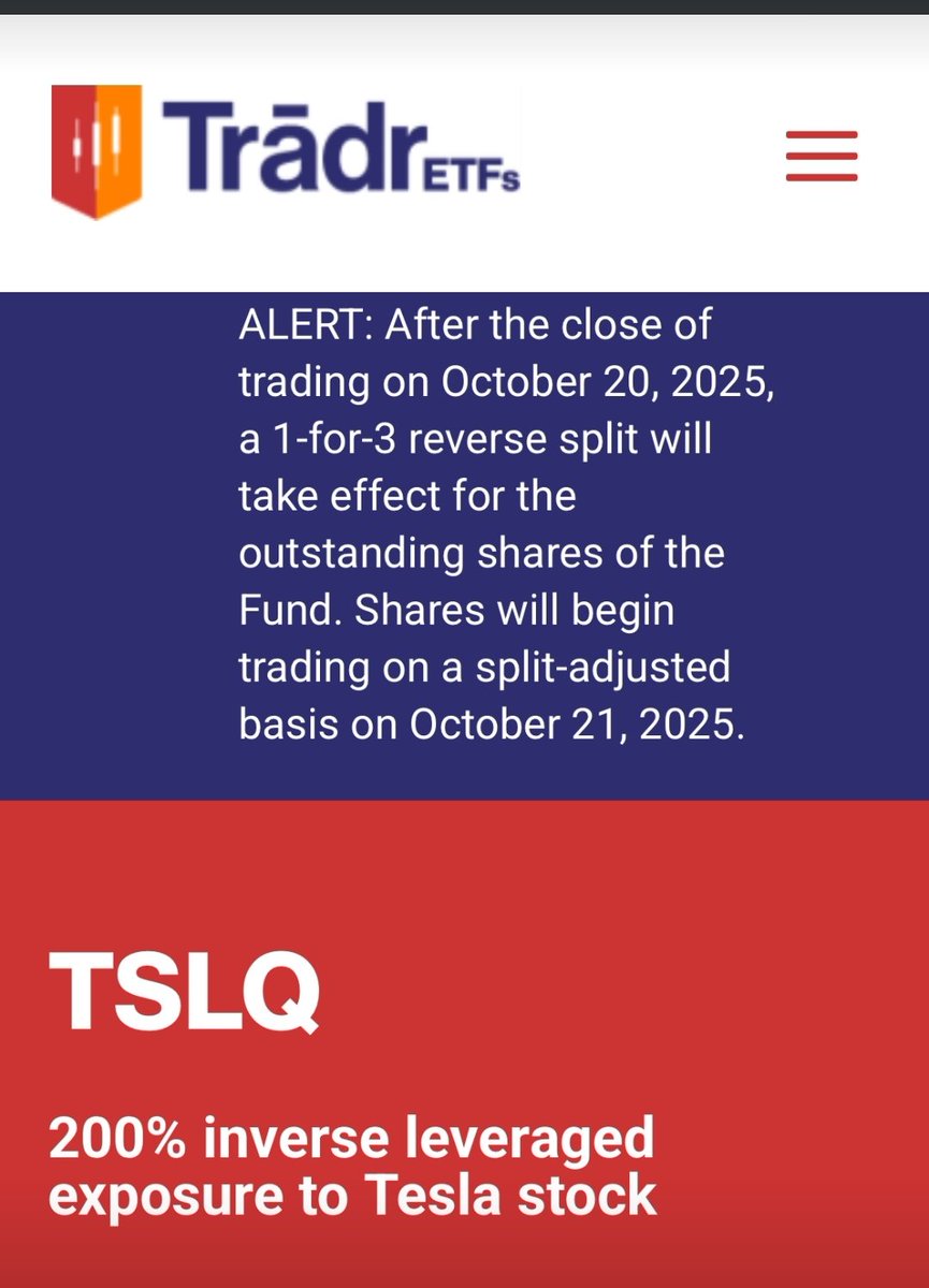 CreoleNote7's tweet image. $TSLQ  October 20th is the last day, next day 21st ot will consolidate 3 fold... 🤔 confirmed