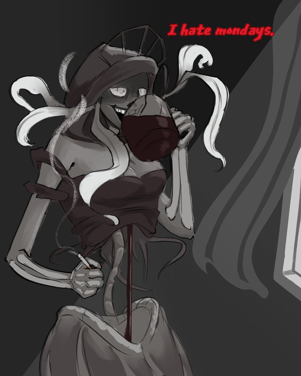 ps1_co_'s tweet image. #SLAYTOBER #Slaytober2025 #slaytheprincess
Day 15 - The Wraith