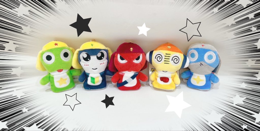 🌏商品紹介🌏 ＃ケロロ軍曹 より 『指人形マスコット』が好評発売中