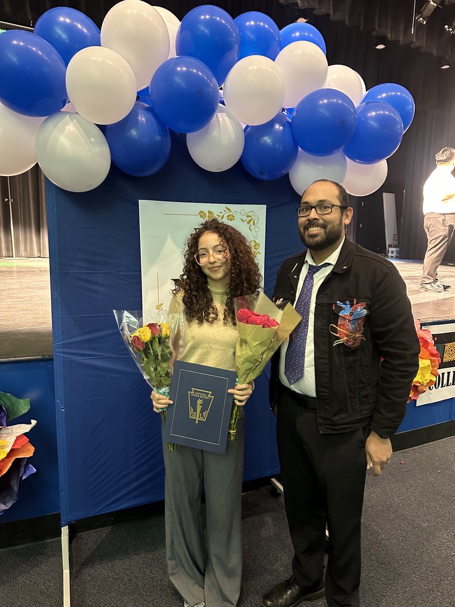 Yesterday <a href="/LaPromesa_AISD/">La Promesa</a> our National Honor Society inducted 11 new members. I was excited to be invited to escort one of my students! These students not only have shown academic success but also are leaders in organizations and clubs  that build our school culture! <a href="/AldineISD/">Aldine ISD</a>