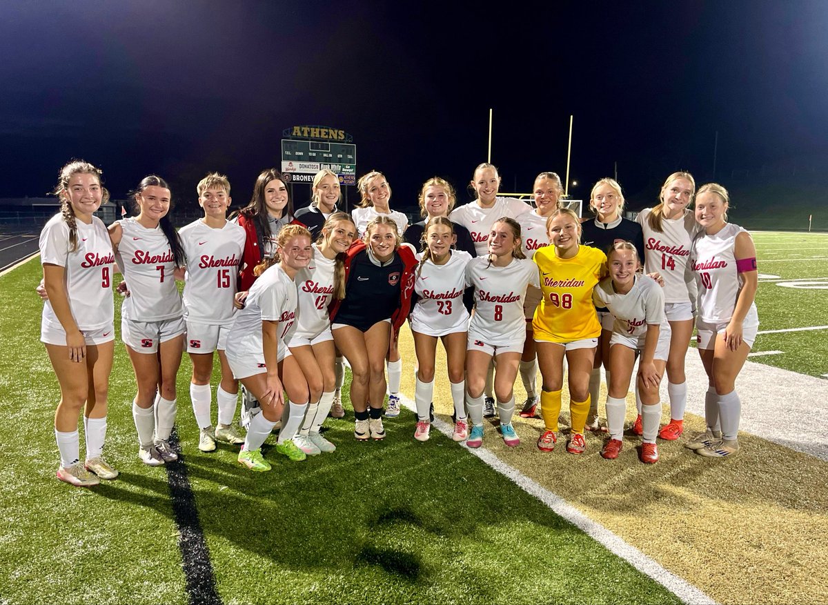 Final: #6 Lady Generals🛡️take down #3 Athens, 1-0. On to district semifinals!

✔️B. Moorehead⚽️
✔️M. Tingler, E. Winegardner &amp; T. Knight led the D 🚧
✔️E. Emmert 🛑 with the shutout!

Next game at Logan vs Fairfield Union on 10.22.