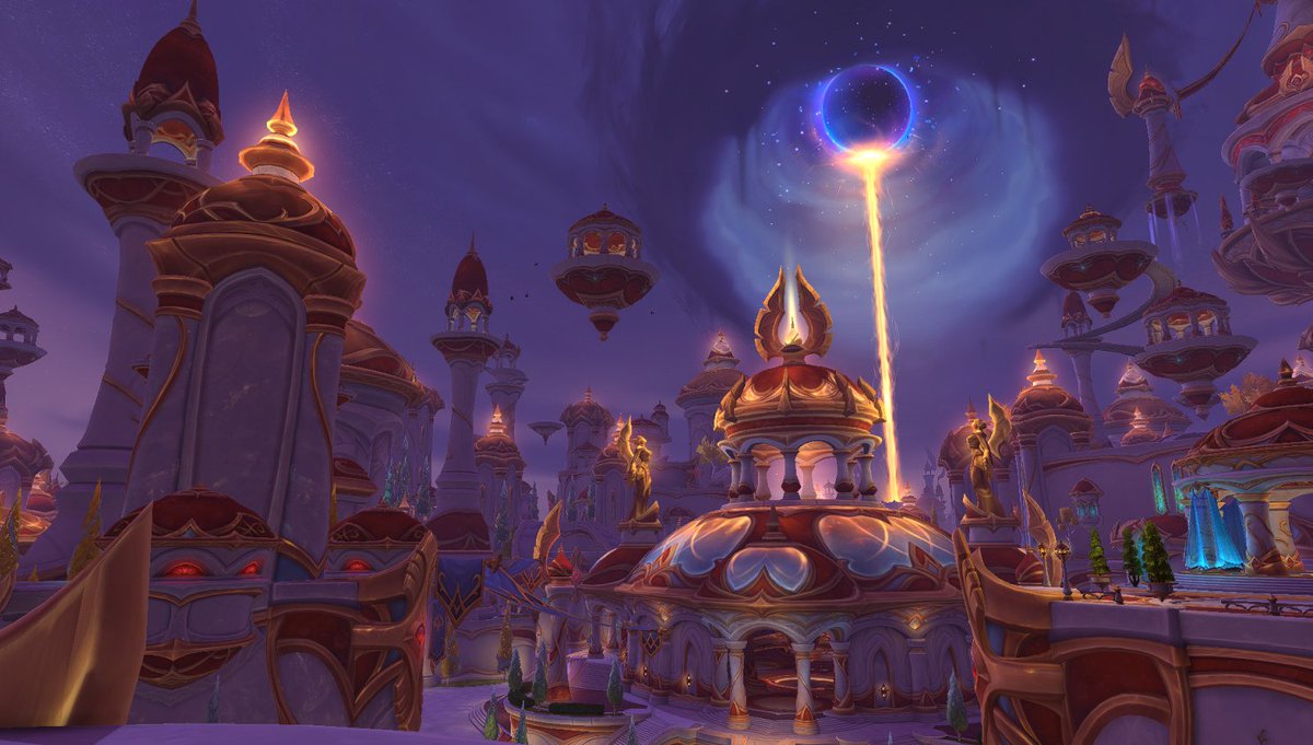 _Tiggi_'s tweet photo. I am absolutely excited to wander around and explore silvermoon in #midnight - it just looks fantastic! 😍 #worldofwarcraft #wowalpha https://t.co/8vbQ7NLZFJ