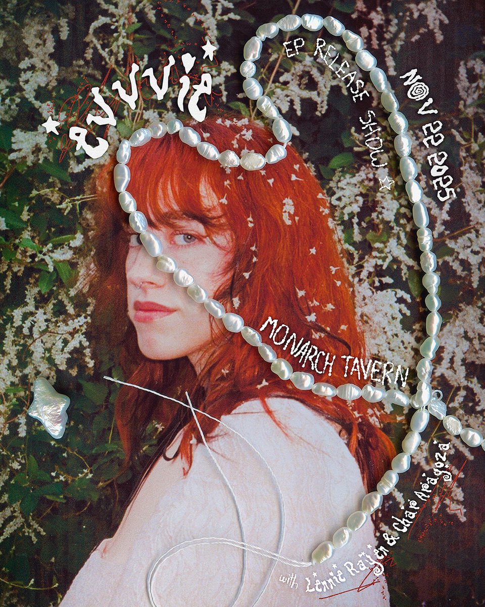 Sooo excited to announce my EP “How To Swallow A Lie” is out November 14, and I will be hosting an EP release show in Toronto November 22 with the sweetest pals <a href="/lennierayen/">lennie</a> &amp; Char Aragoza ⭐️🧵🪡💕 

Tickets are on sale now, link in my bio hehe &lt;3333