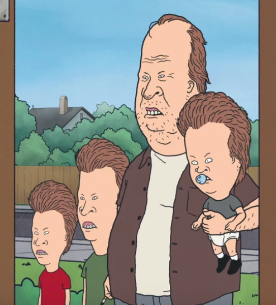 murdknux's tweet photo. i like the idea that they had six kids, got divorced, each took custody of the kids that resemble them the most, and visit each other so they can all beat each other up https://t.co/NbF28cQhtH