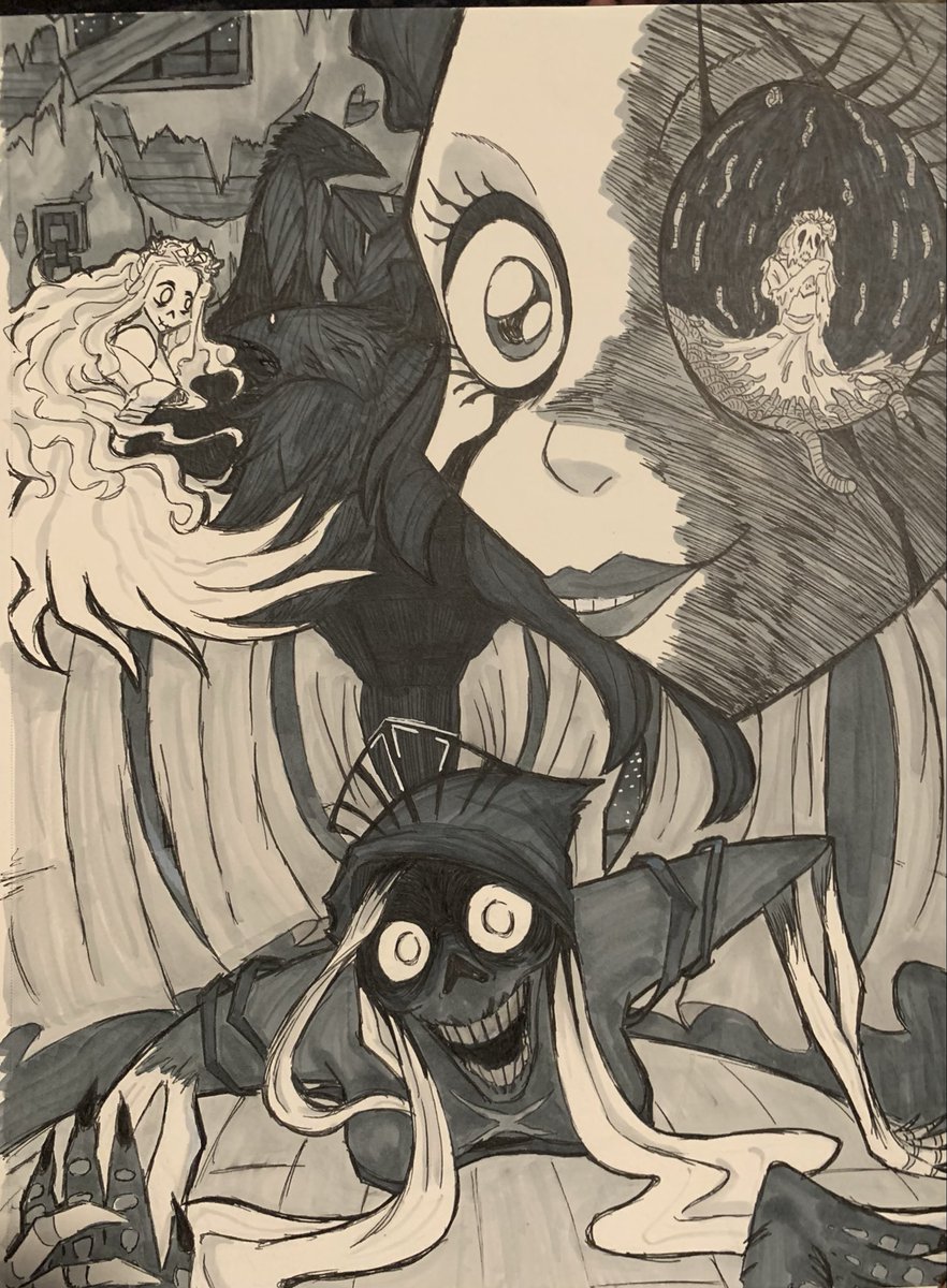 ChuckMonkee's tweet image. #Slsytober The Wraith