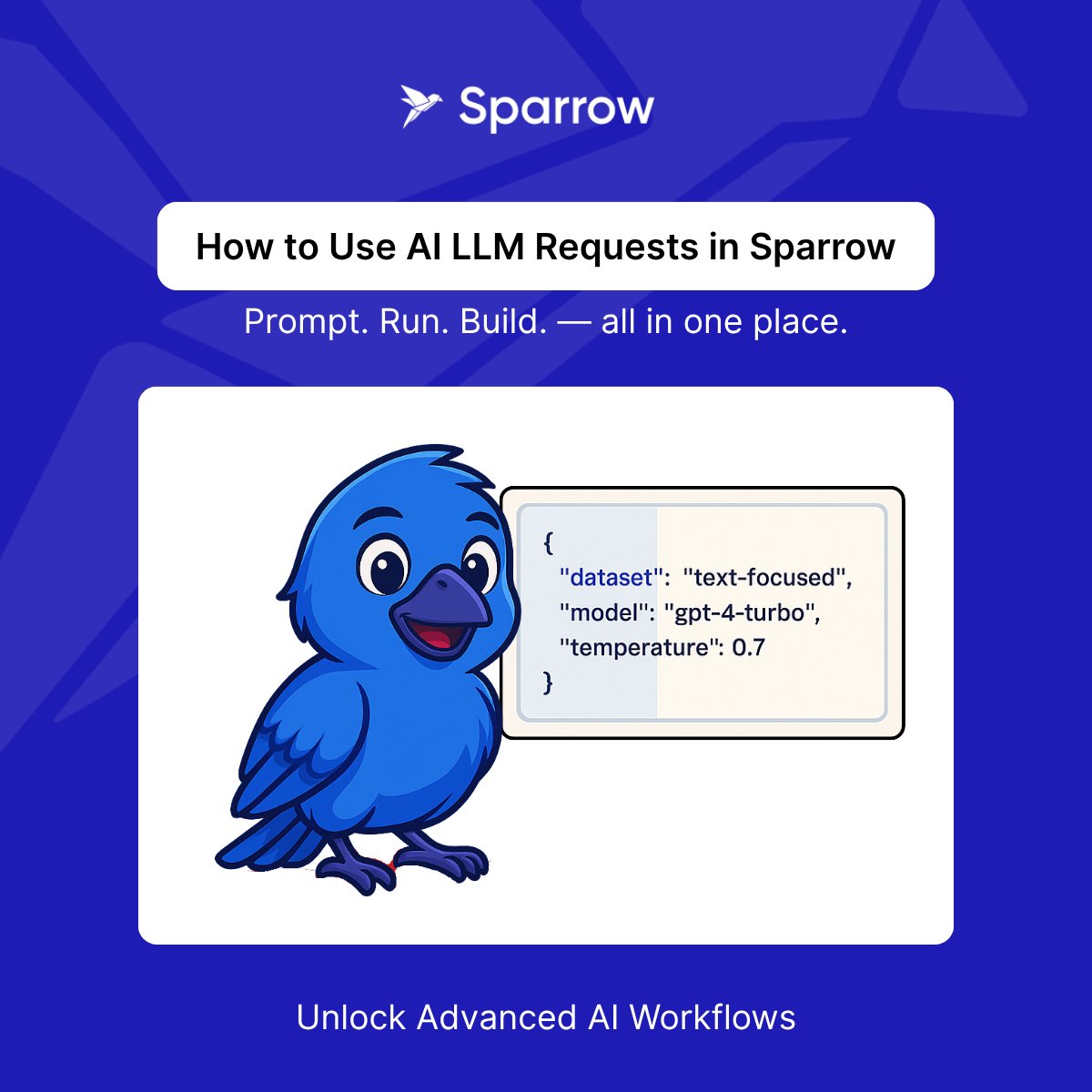 Sparrow_API's tweet image. 🤖 How to Use AI LLM Requests in Sparrow?
Prompt. Run. Build. — all in one place.
With Sparrow’s AI LLM Requests, you can now interact directly with GPT, Claude, Gemini, or DeepSeek without leaving your API workspace.
🔗 Read the full guide → sparrowapp.dev/blogs/when-and…