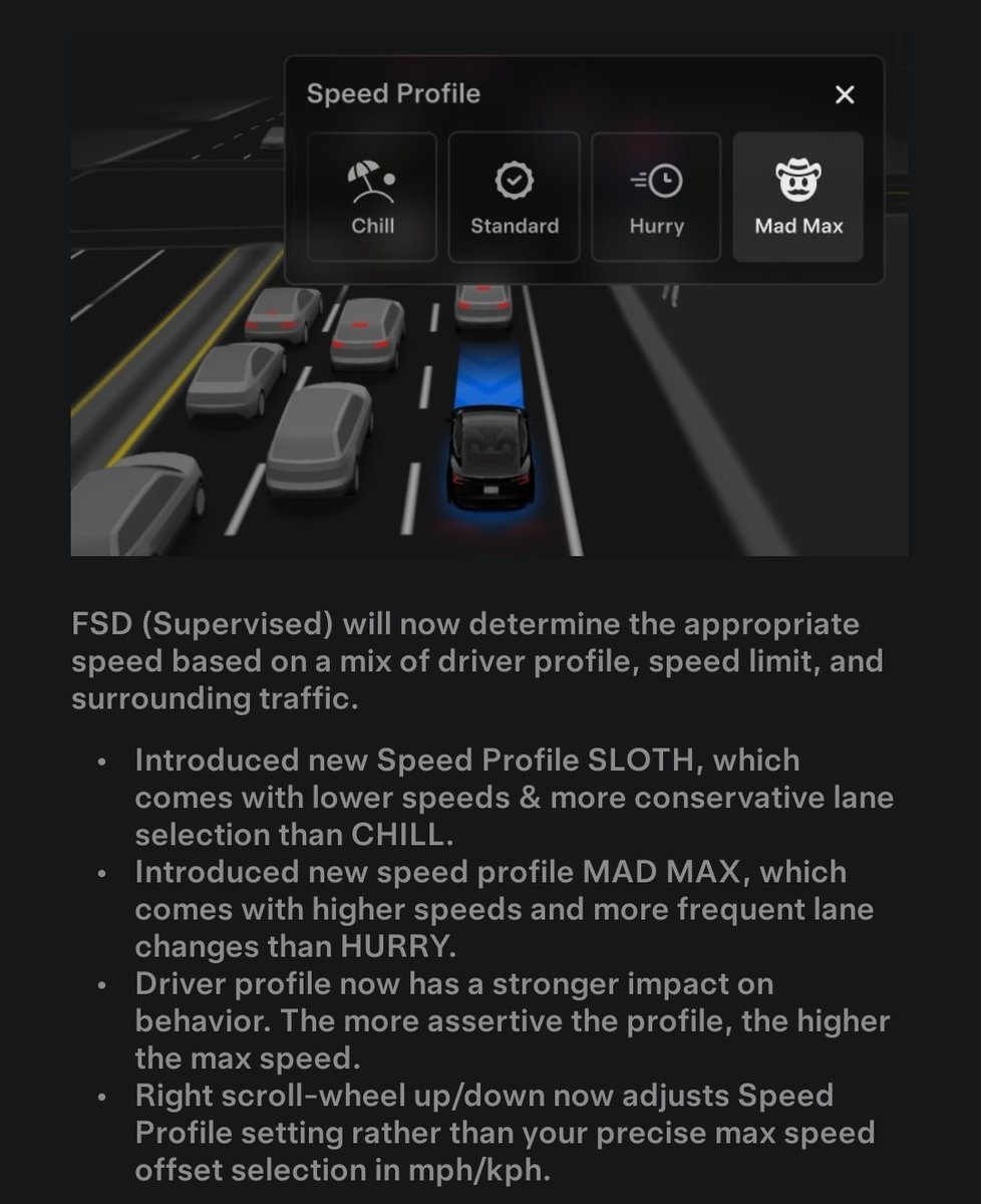 DirtyTesLa's tweet image. FSD 14.1.2 is downloading! The new feature is Mad Max mode!