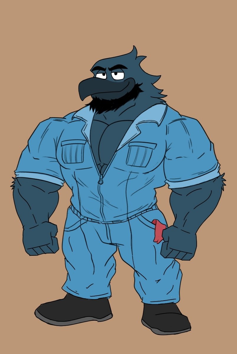 Hank the Mechanic Crow