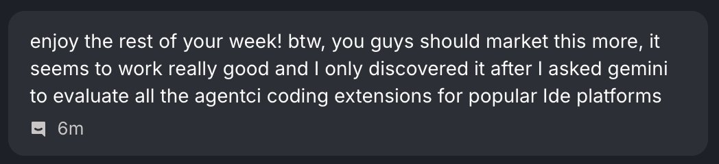roo_code's tweet image. Setup a new support ticket system today and here is the result of one of our first interactions