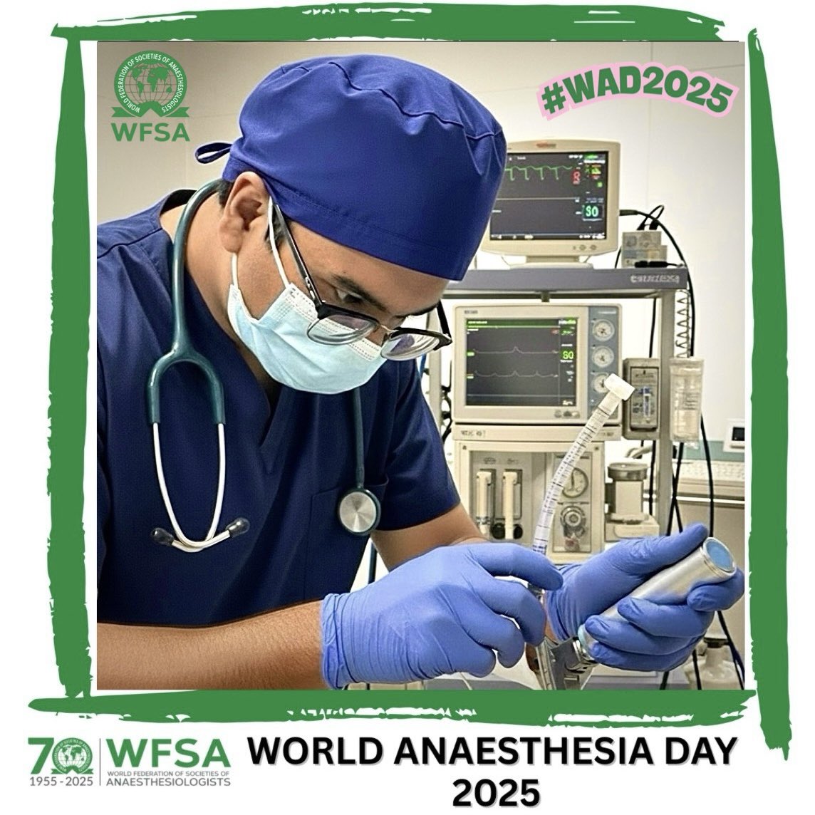 dr_rocuronium's tweet photo. October 16th: World Anesthesia Day ❤️
#WAD2025 
@wfsaorg 
#etherday 
#AnesthesiologyDAY https://t.co/LHymtyigc2