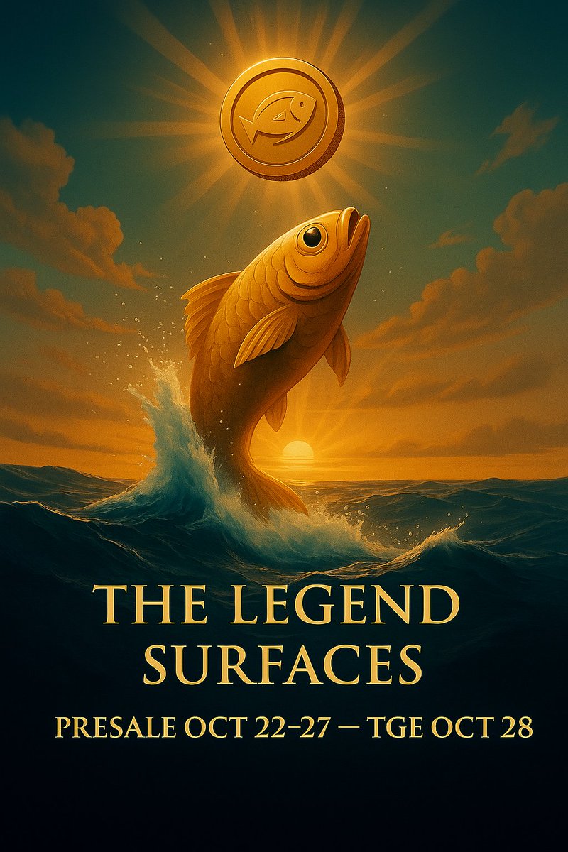 gussa781's tweet photo. 🌊 The moment has come.
🐟 $NOMU breaks the surface — ready to shine.
💫 Presale OCT 22–27 @swissborg & @BorgPadHQ
🚀 TGE OCT 28 | FDV $1.5M
Be part of the first wave 🌪️👇
👉 https://t.co/skJC1zN7ZE
#NOMU #TGE #SwissBorg #BorgPad #LegendAwakens https://t.co/Nxwy8fNoOp