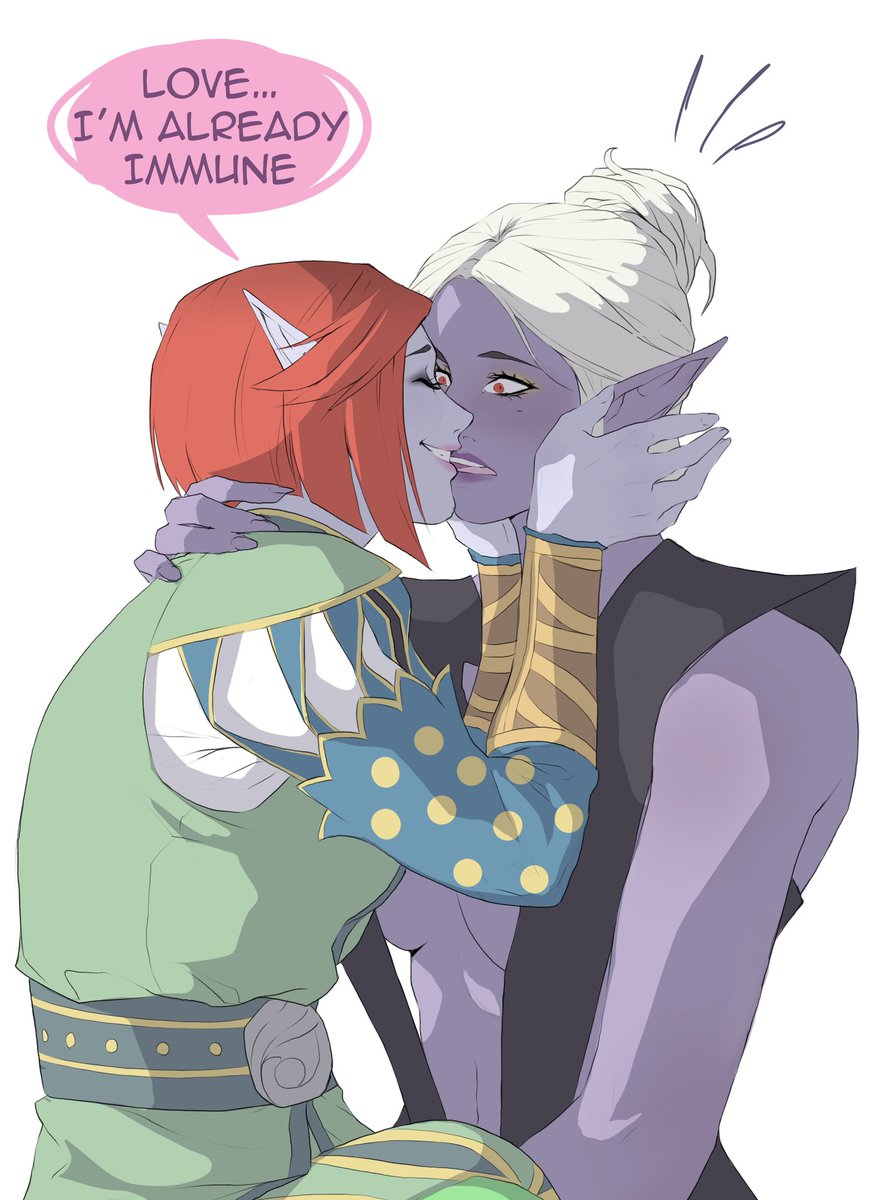 She could have just asked 😂
 Mikasa grew up on wine and arsenic, her parents were such good people 😅😅
#Minthara #BG3 #WLW #wlwcouples #BaldursGate3