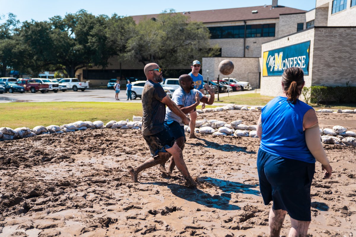 We love a little friendly competition! Which office do you think won, Student Affairs or Academic Affairs? #GeauxPokes #McNeeseHomecoming #Oozeball