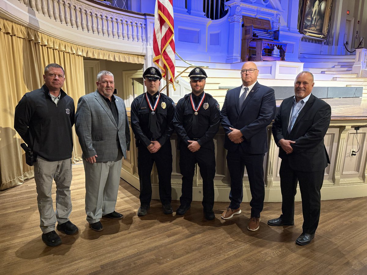 🚨 Honoring our heroes 🚨

This afternoon, NEPBA proudly celebrated members who received Medals of Valor &amp; Medals of Honor at the 42nd Annual Trooper George L. Hanna Memorial Awards for Bravery.

Your courage embodies the highest ideals of our profession. 🇺🇸

#LawEnforcement