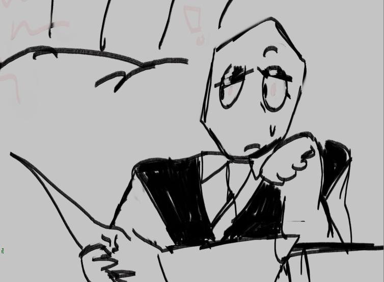 making another school assignment w spamtenna (agaiin) but i really liked this little idiot battat