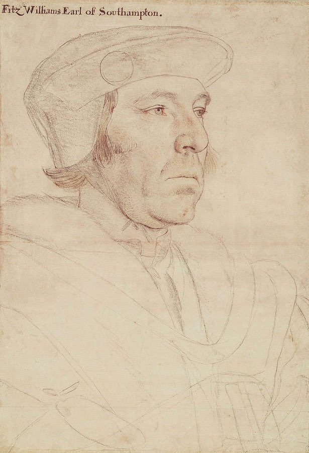 jdmccafferty's tweet image. 15 Oct 1542: d. William Fitzwilliam Earl of #Southampton #otd at Newcastle-upon-Tyne while leading an #English army north to Scotland (Royal Collection, HM CIII)