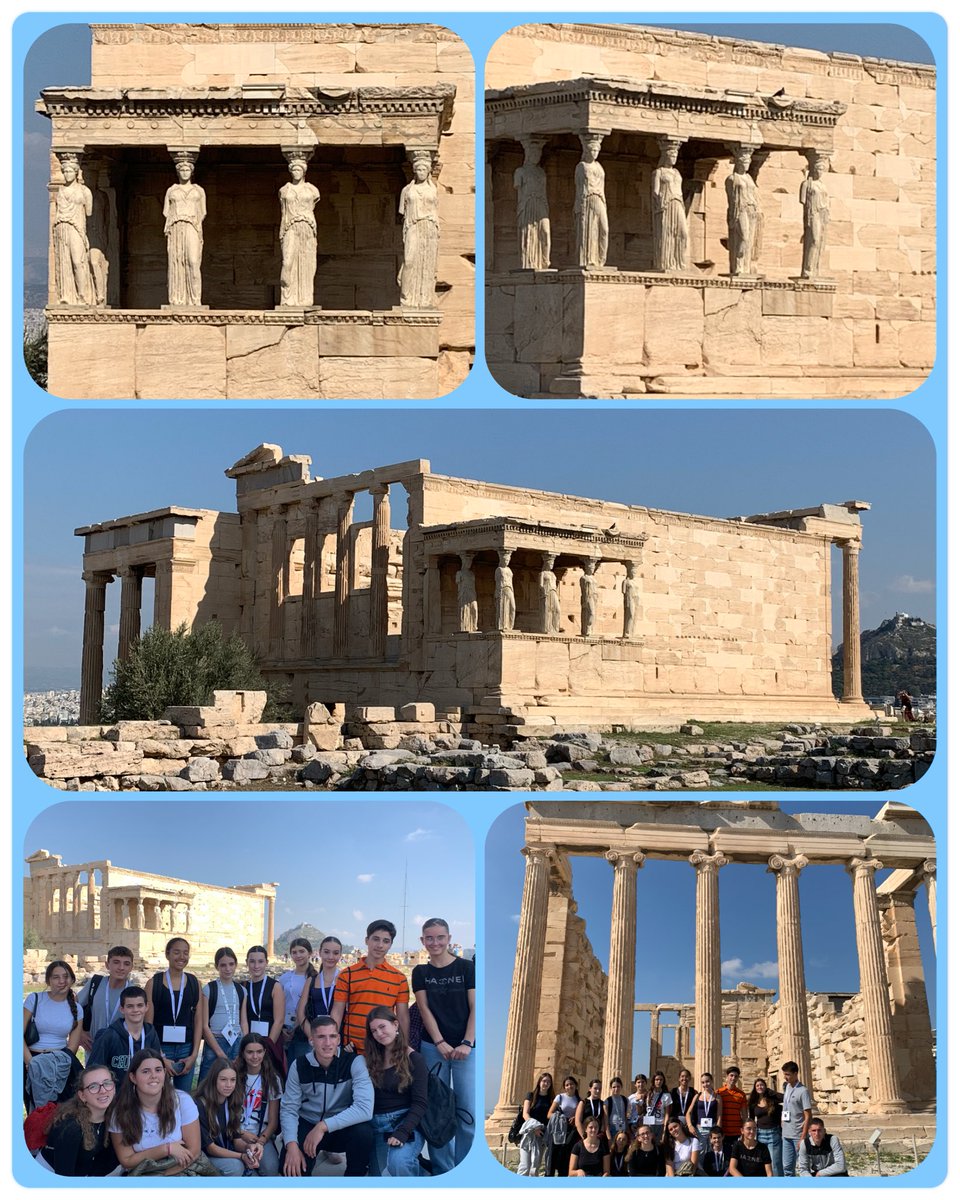 gemagapa's tweet photo. J-3 🇬🇷 Rdv avec la Grèce classique avec 2 visites extraordinaires 🤩

*Musée de l'Acropolis😍
*site mythique de l'Acropole 🏛️#Parthenon #cariatides 🥰
@drareic_paca 
@Erasmus_Project 
@EspagnolAcNice @AnglaisAcNice 
@Clg_MatisseNice  @AcademieNice @emma71jane https://t.co/ZwtVu2EYsd