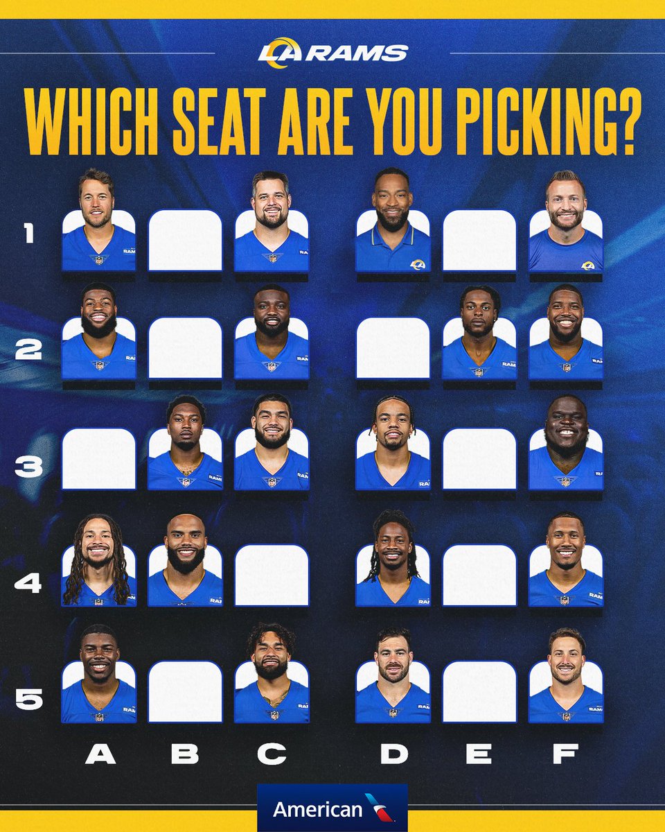 Too many good spots to choose from 💺 