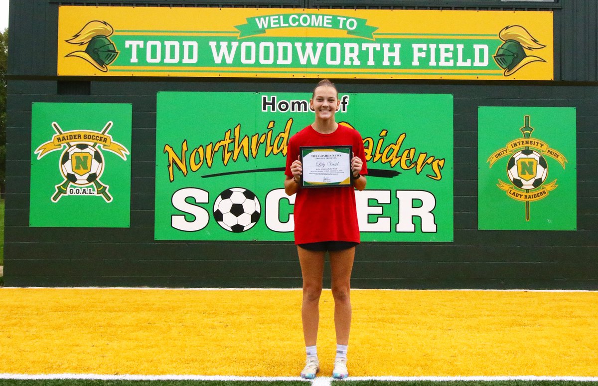 Congratulations to <a href="/nridgeathletics/">Northridge Athletics</a> senior Lily Vasil on being named The Goshen News Athlete of the Week!(Oct. 5-11)
