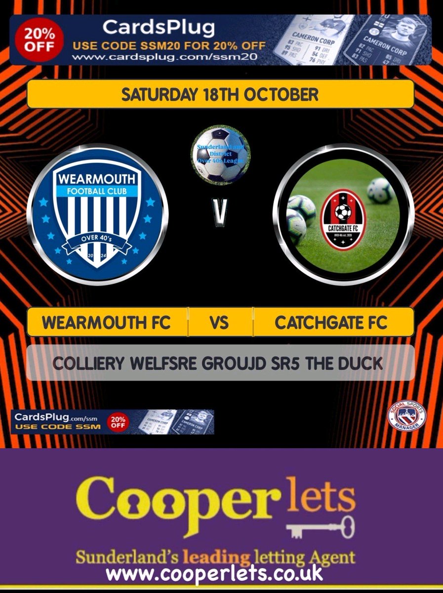 Looking ahead to Saturday as we take on #Catchgate again but this time we are at home. After a disappointing result last time against them, the lads are determined to put up a better, stronger and more physical performance. Hopefully the same performance as last Saturday 💪🏽